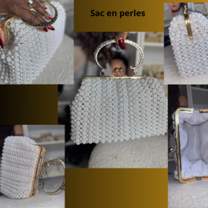 sac en perles de fabrication artisanale Africaine
